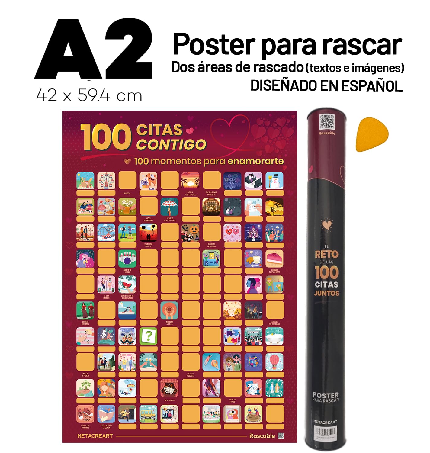 Caja de Regalos Originales para Parejas · 52 Aventuras