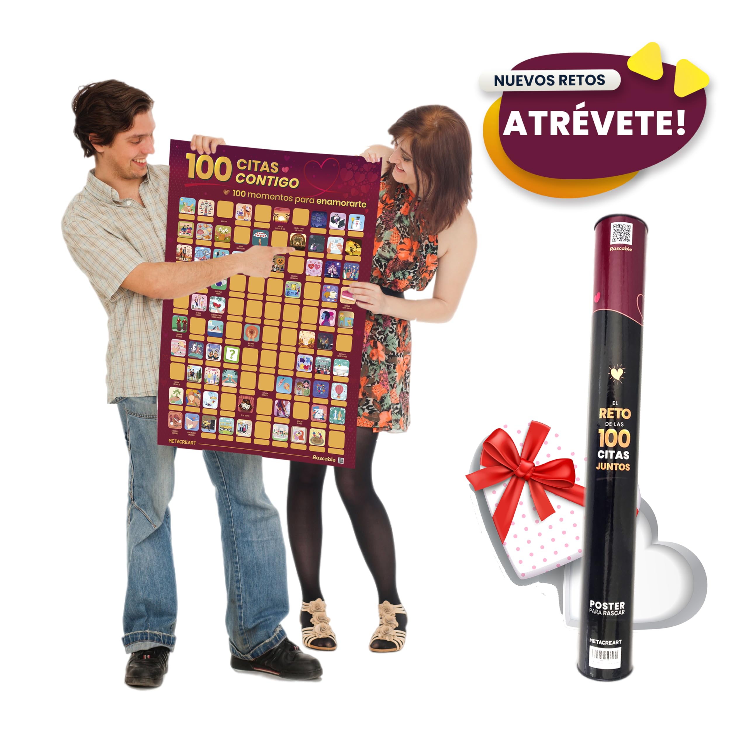 Caja de Regalos Originales para Parejas · 52 Aventuras